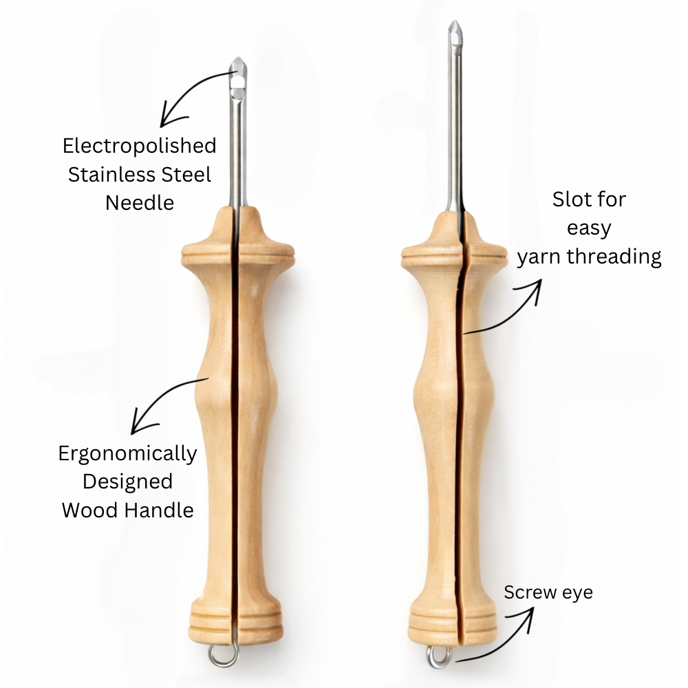Original Wooden Punch Needle